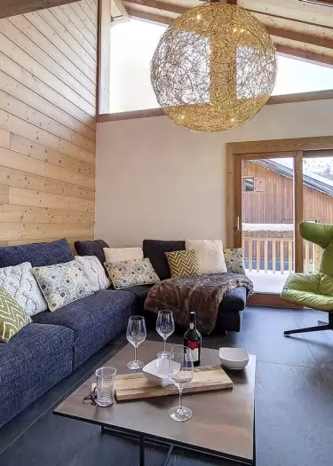 High end chalet  In the center of Bettex hamlet, walking distance to the skilift