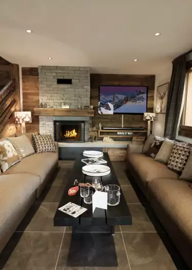 Luxury chalet Becca  Ski in ski out  Free Wifi  Sauna  Garage